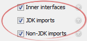 JDK imports
