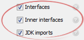 Inner interfaces